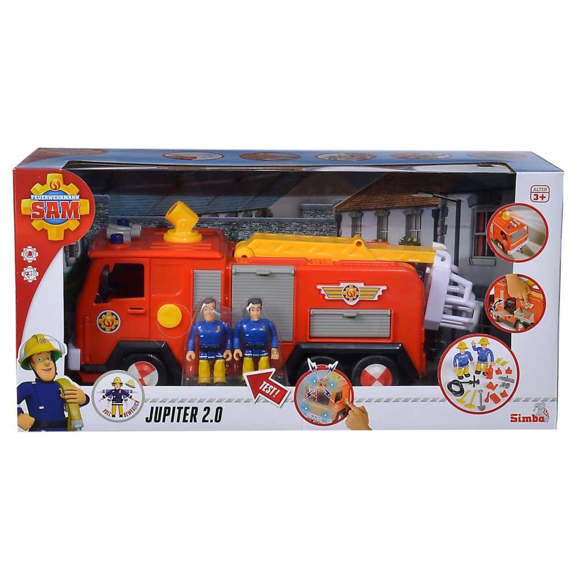 Sauvetage par camion de pompier, 1 heure de compilation, Sam le Pompier