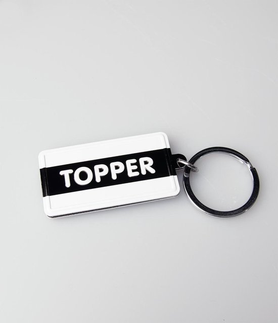 Porte-Clés Noir & Blanc "Topper"