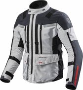 REV'IT! Sand 3 Silver Anthracite Textile Motorcycle Jacket S