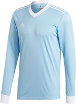 adidas Sportshirt - Maat L  - Mannen - blauw/wit