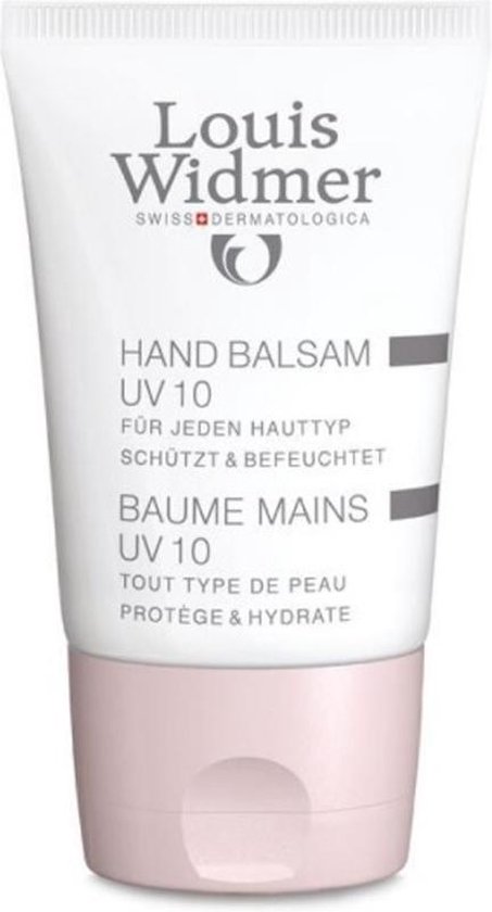 Louis Widmer Handbalsem UV10 Ongeparfumeerd Handcrème 50 ml