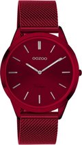 OOZOO Vintage Burgundy horloge C20006 (38 mm)