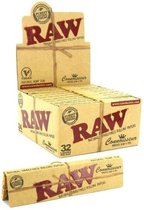 RAW CONNOISSEUR ROLLING PAPERS KING SIZE + TIPS