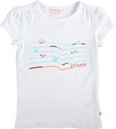 Someone stevig zacht wit shirt met elastan - Maat 140