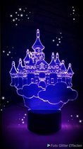 3D Led kinderlamp LUCHTKASTEEL