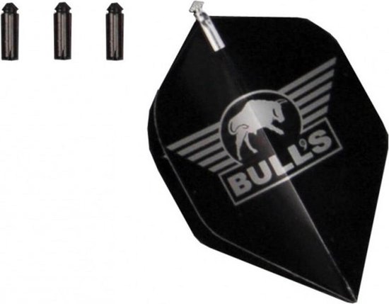 Thumbnail van een extra afbeelding van het spel Bull's Flightprotectors Aluminium Black (set)