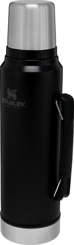Stanley The Legendary Classic Bottle 1,00L - thermosfles - Matte Black