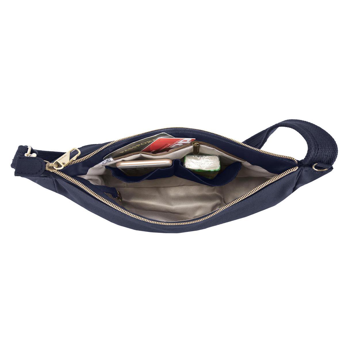 Travelon Heritage Anti-Theft Crossbody Bag, Sage, One Size