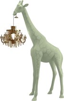 Qeeboo Vloerlamp - Staanlamp Giraffe In Love XS - warm sand