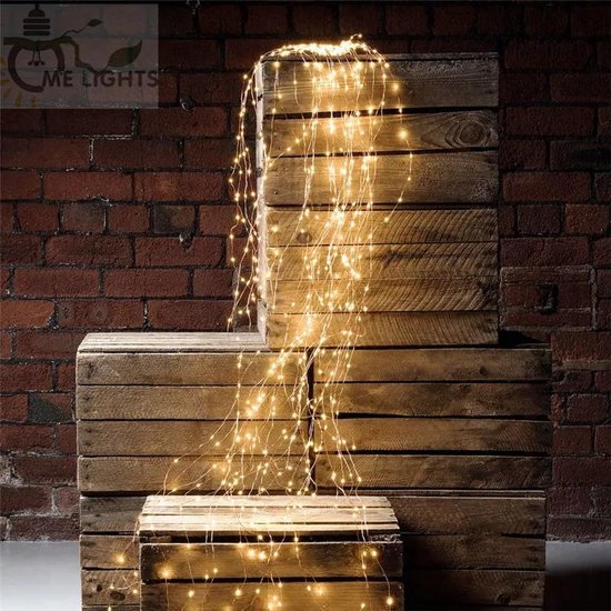 Led lampjes verlichtingsbundel - 10 strengen van 80 cm - Kerst versiering -  Regen /... | bol.com