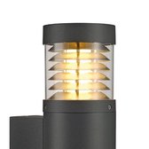 SLV F-POL wandlamp Wandlamp 1x20W Antraciet IP54 231585