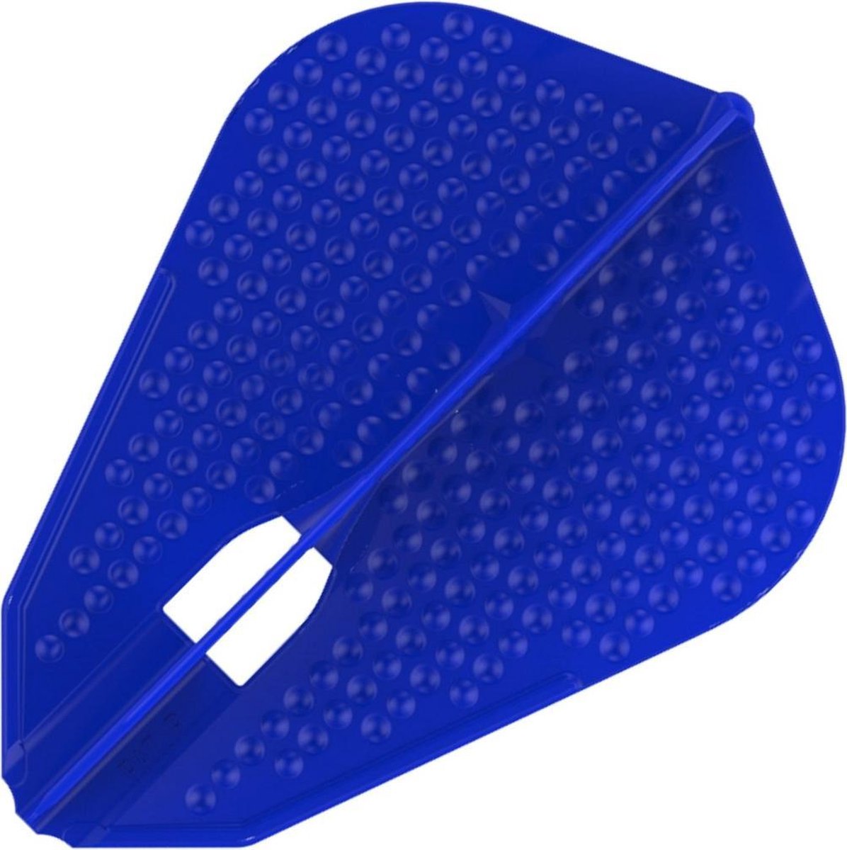 L-Style Champagne L9D Dimple Fantail Blue - Dart Flights