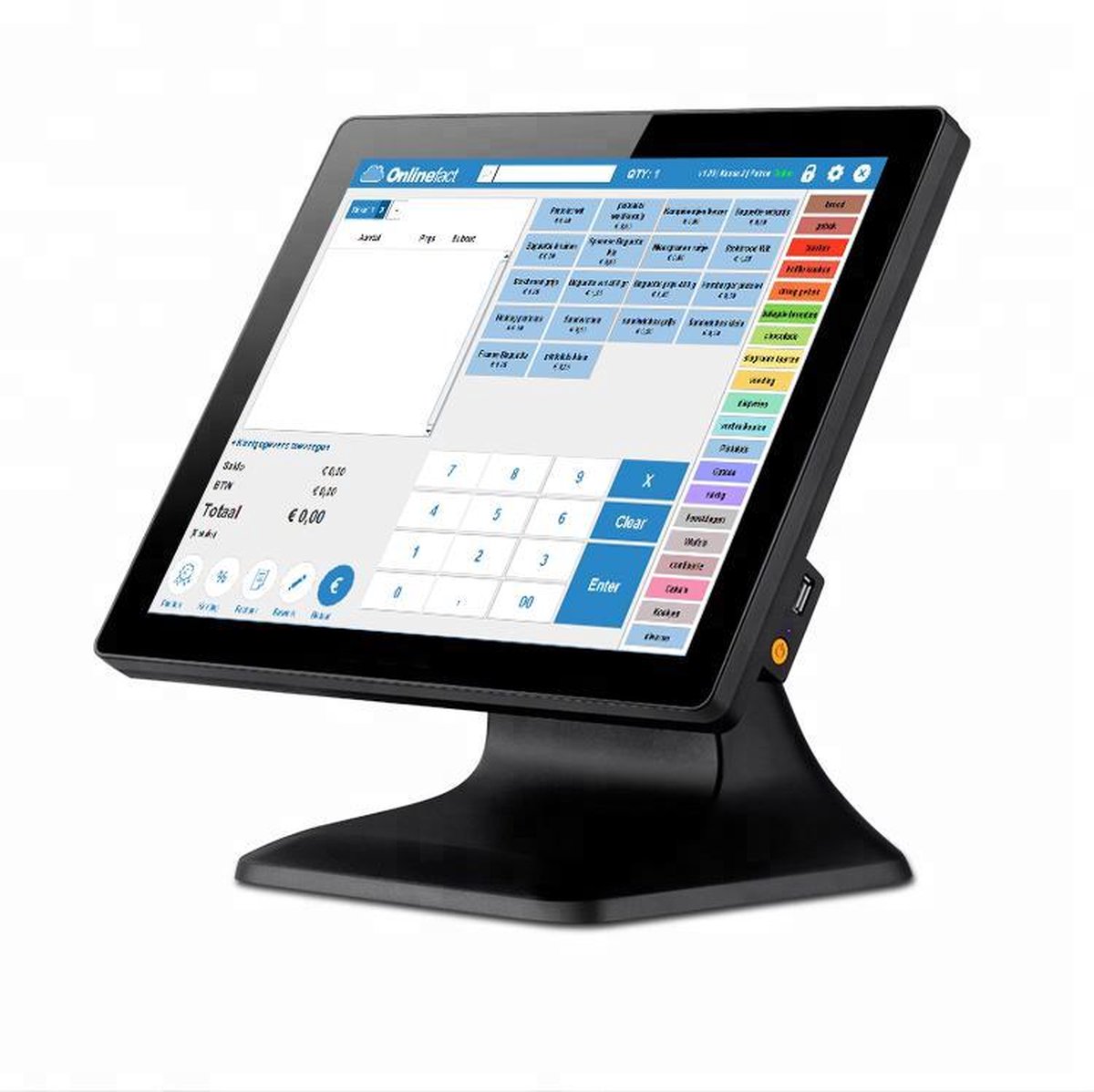 kruipen Kleren onthouden Touch Screen Kassa unit + customer display | bol.com