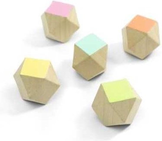 bovenstaand Graf Hoogland Magneetjes Polygon (Neodymium koelkastmagneten en magneetbord magneetjes)  van Trendform | bol.com