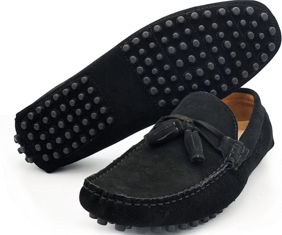 Elong Mannen Loafers/Moccasins Zwart Maat 45 | bol.com