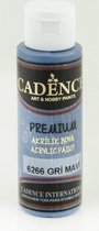 Cadence Premium acrylverf (semi mat) Grijs blauw 01 003 6266 0070  70 ml