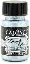 Cadence Dora Glas & Porselein verf Metallic Aqua 01 013 3145 0050  50 ml