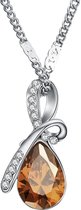 Ketting dames | zilveren dames ketting | 925 zilver | goudkleurig | layerketting | ketting met vlinder | cadeau voor vrouw | valentijn | valentijn cadeau | valentijnscadeau voor ha