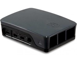 Officiële Raspberry Pi 4 behuizing Zwart-Grijs