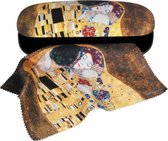 Fridolin hardcase brillenkoker met doekje Klimt the Kiss