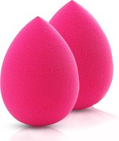 LYVION Make-up Blender Roze - Powder Puff Sponsje - Blending Foundation Pink - set van 2