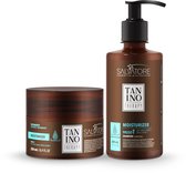 SHAMPOOING AND MASK MOISTURIZER TANINO THERAPY SALVATORE 300 ML AND 250 ML