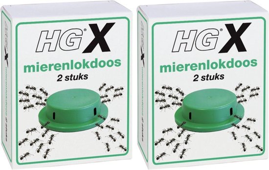 HG X Mierenlokdoos - 2 x 2 stuks