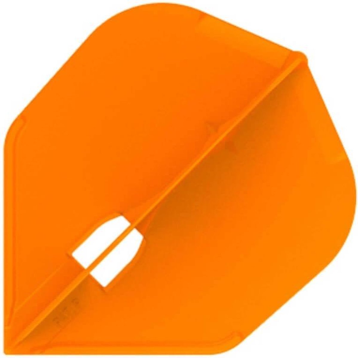 L-Style Champagne Flight L3 Shape Solid Orange - Dart Flights