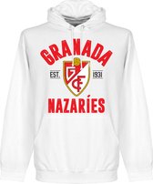 Granada Established Hoodie - Wit  - S