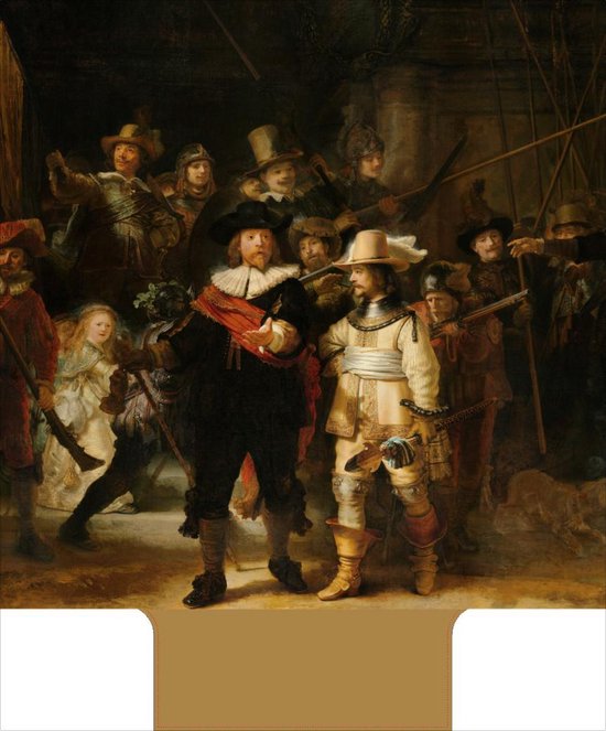 Array kop Lodge Dekbedovertrek met opdruk "de Nachtwacht" van Rembrandt van Rijn | bol.com