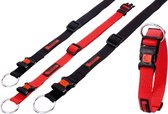 Collar no limit soft teflon®, red 20 mm x 40-55 cm