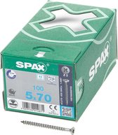 Spax Spaanplaatschroef RVS PK 5.0 x 70 (100) - 100 stuks
