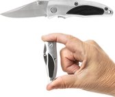 MacGyver Clipknife | Clip Zakmes | 12cm | Mes met RVS Lemmet – Riemclip – Zilver