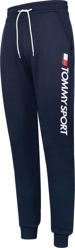 Tommy Hilfiger Sportbroek - Maat XL - Mannen - donkerblauw/wit/rood |  bol.com