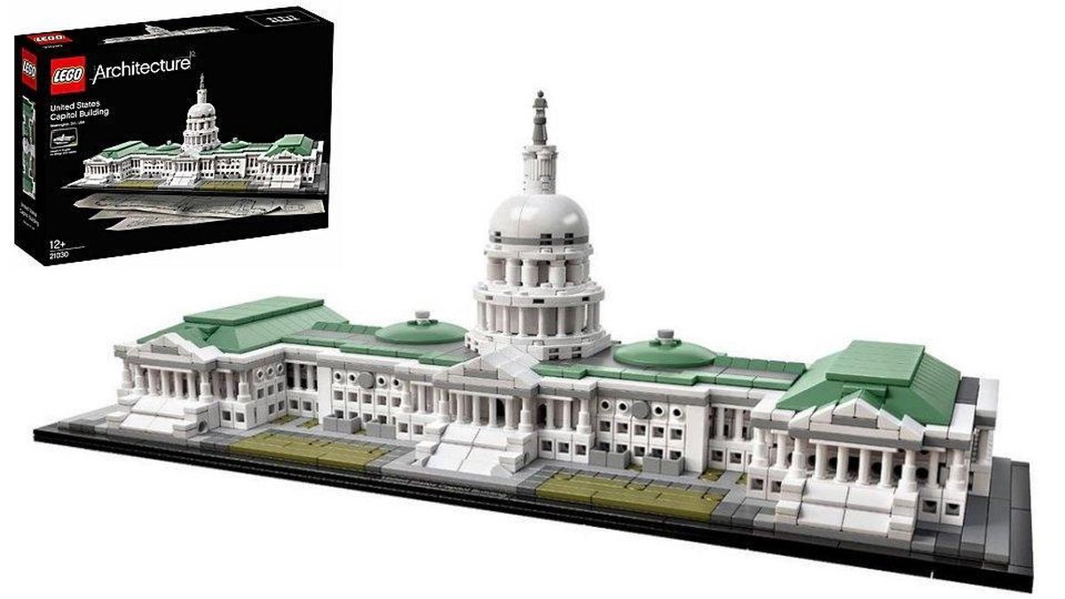 LEGO Architecture Le Capitole des États-Unis - 21030 | bol.com