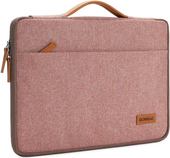 Laptop Sleeve 15.6 inch roze| sleeve laptoptas hoes bol.com