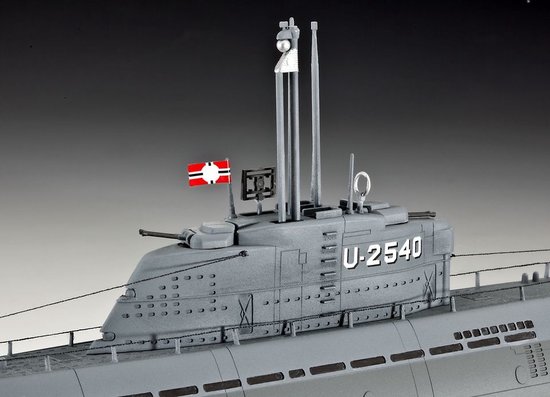 Zelden mate lager Revell Boot U-Boot Typ XXI U 2540 & Interieur - Bouwpakket - 1:144 | bol.com