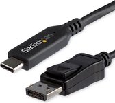 USB C to DisplayPort Adapter Startech CDP2DP146B (1,8 m) Black