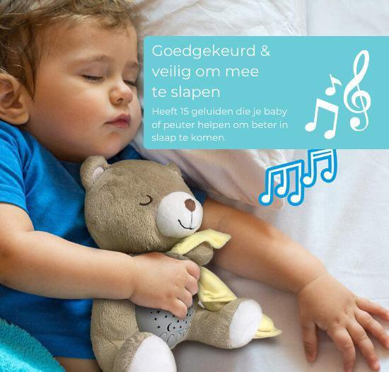 Bol Com Promind Slaap Hulp Voor Baby En Peuter Slaapliedjes Teddybeer Knuffelbeer Met