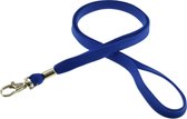 1 Blauw Keycord/ Lanyard/ Neklint/ Sleutelkoord