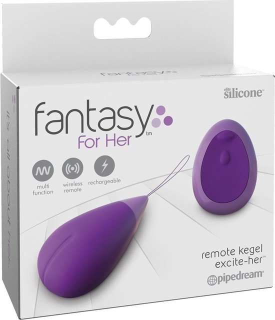 Kegel Excite-Her Vibratie-Eitje