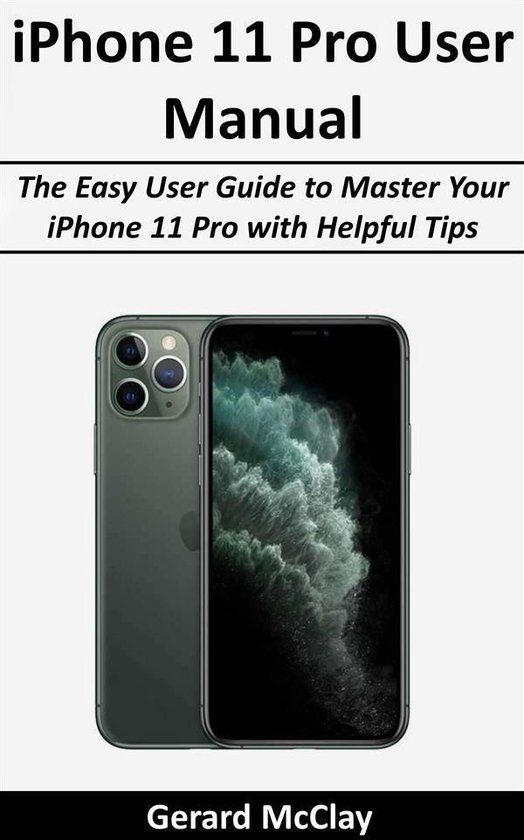 iPhone 11 Pro User Manual - cover