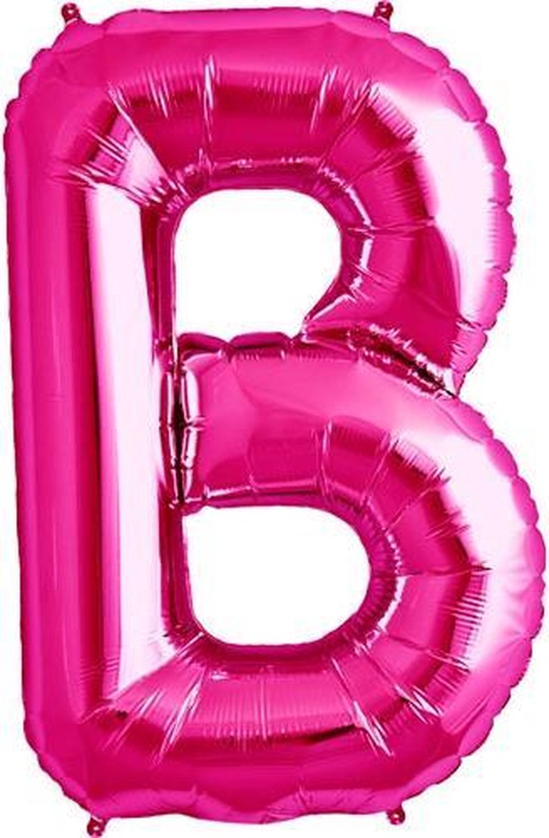 Ballon 34'' grote letter " B " ( flat ) professionele kwaliteit