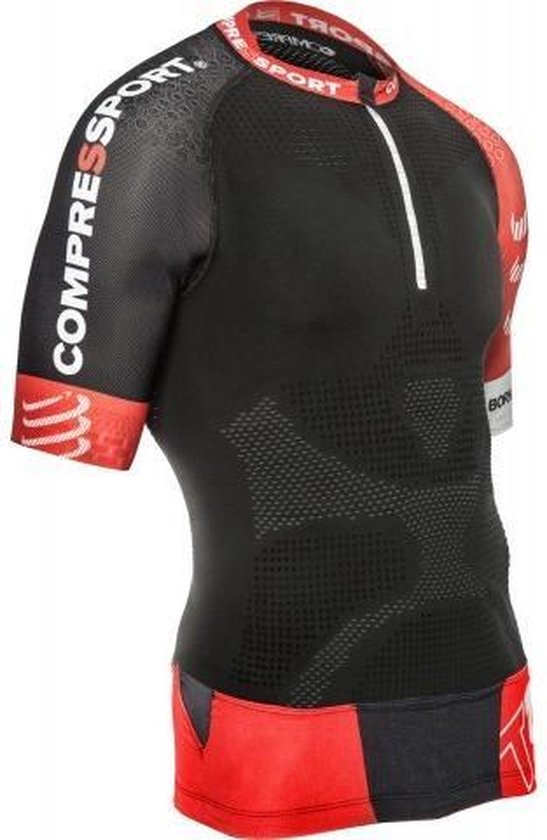 Compressport Trail Running Shirt V2 T0 Black | bol.com