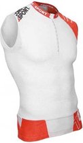 Compressport Trail Running Tank V2 XS White