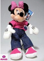 Disney Minnie Mouse knuffel 34 cm met tasje