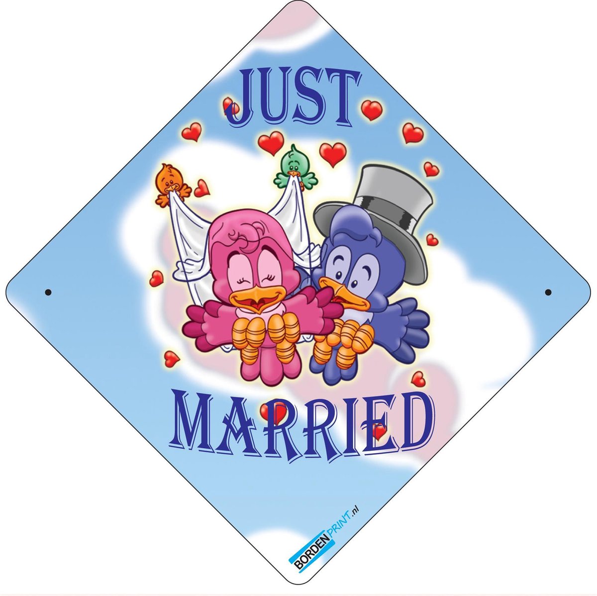 Autobordje - Just Married