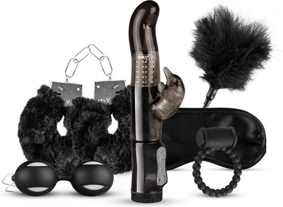 Loveboxxx I Love Black Cadeauset Sex Toys Voor Koppels Erotische Geschenkset Met 8801