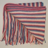 Winter Comfort Sjaal - 4 Stripes - Roze (210 cm)