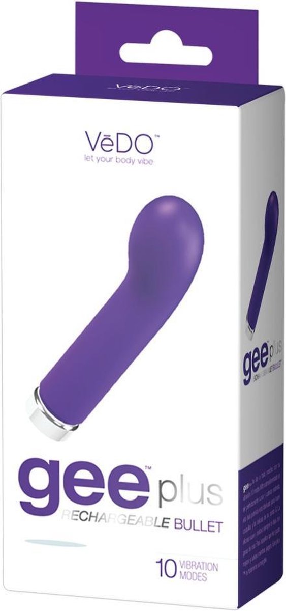 Vedo - Gee Plus Oplaadbare Bullet - Paars